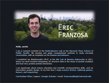 Tablet Screenshot of franzosa.net